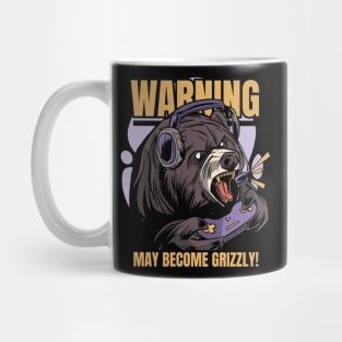 Warning Do Not Disturb A Gamer Mug